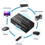 2-портов USB VGA KVM превключвател с 2 кабела, снимка 4