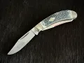 Колекционерски джобен сгъваем нож с два остриета Buckshot Bone Bow Trapper (Rough Ryder) (RR2322), снимка 1