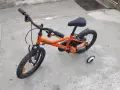 Детски велосипед колело Btwin robot 500 14` с помощни колела, снимка 1