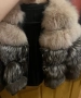 Палто от естествен косъм лисица, снимка 5