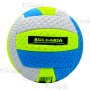 Неонова кожена волейболна топка BULGARIA малка  16см   , снимка 3
