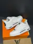Louis Vuitton Мъжки Маратонки👟Мъжки Спортни Обувки Луис Витон - Бели Или Черни Код E124, снимка 12