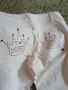 Дънки с камъни Сваровски Размер S, снимка 5