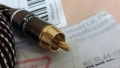Нов RCA-RCA кабел за субуфер 1м - 22лв., снимка 1