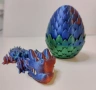 Играчка 3D принтирани драконче с драконово яйце, снимка 4