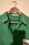 Зелена оверсайз риза Jil Sander, снимка 2