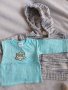 Бебешки комплект жилетка, джинси и блузки с дълъг ръкав за момче размер 68-74 см, снимка 2