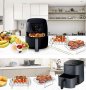 Нови 2бр. стойки за фритюрник Air Fryer с двойна кошница/Неръждаема стомана, снимка 2