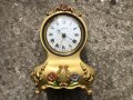 стар малък настолен часовник с латерна "Schmid" - WEST GERMANY , снимка 2