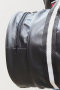 Мъжки кожен сак за пътуване или фитнес в модерен кръгъл дизайн 45/28см, снимка 2