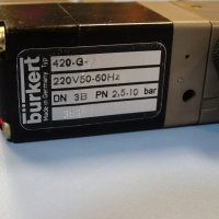 Пневматичен разпределител Burkert 420-G solenoid valve, снимка 4 - Резервни части за машини - 40620496