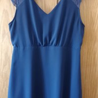 Нежна рокля цвят тъмно синьо-"SisterS", снимка 9 - Рокли - 42055566