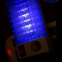  Електрическа мини нощна LED лампа за унищожаване на комари Fly Bug Капан за насекоми , снимка 4 - Други стоки за дома - 41920907