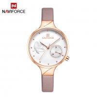 Дамски часовник NAVIFORCE Feminino Brown/Gold 5001L RGWPG. , снимка 1 - Дамски - 34752587