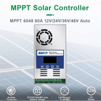 Инверторно зарядно Easun 60A MPPT Solar Charge Controller 12V 24V 36V 48V  соларен панел слънчев, снимка 3 - Друга електроника - 41536304