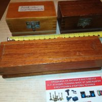 дървени кутиики 3бр от германия 1410211200, снимка 4 - Антикварни и старинни предмети - 34459810
