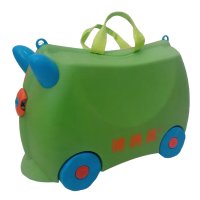 Детски куфар, 40см, зелен, снимка 2 - Куфари - 41652687