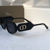 Dior 2023 дамски слънчеви 2 цвята черни кафяви, снимка 9 - Слънчеви и диоптрични очила - 40530506