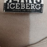 МЪЖКА италианска Фланелка JEANS  ICEBERG  - Размер L / XL , снимка 1 - Пуловери - 42382300