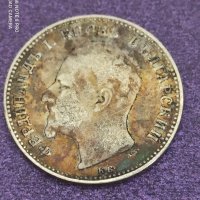 1 лв 1891 година сребро , снимка 3 - Нумизматика и бонистика - 41475377