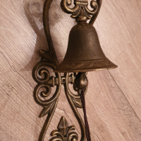 Чугунена камбана с прекрасен звън!, снимка 3 - Градински мебели, декорация  - 36323390