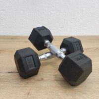 Професионални шестоъгълни дъмбели - Hex Dumbbells, снимка 6 - Фитнес уреди - 40971704