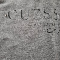 Гес  сива блуза, асиметрична с 7/8 ръкав , снимка 4 - Тениски - 39463992
