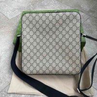 Gucci Оригиналнa чанта за Рамо Гучи Чантичка Supreme Canvas Кожа, снимка 2 - Чанти - 41104574
