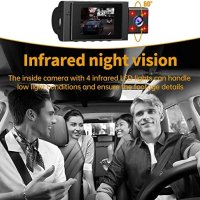 Нова компактна камера за кола автомобил рекордер Dash Cam Видеорегистратор, снимка 5 - Друга електроника - 40890841