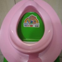 Детско гърне столче Bear Baby Potty + седалка адаптер за тоалетна чиния, снимка 3 - За банята - 42628551