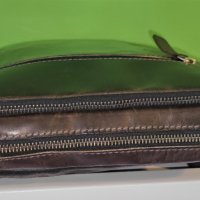 STRELLSON - Мъжка чанта за през рамо - естествена кожа, снимка 6 - Чанти - 42115206