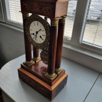 Антикварен френски каминен часовник , снимка 7 - Антикварни и старинни предмети - 34820367