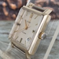 Винтидж съветски квадратен часовник Slava 21 Jewels , снимка 7 - Мъжки - 41425318