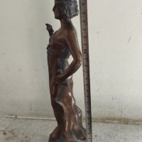 стара метална статуетка, снимка 2 - Други ценни предмети - 42401745