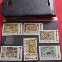 Пощенски марки чиста серия без печат Антична мозайка поща Албания редки за КОЛЕКЦИЯ 38158, снимка 1 - Филателия - 40784625