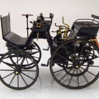 Daimler Motorkutsche 1886 - мащаб 1:18 на Norev моделът е нов в кутия, снимка 3 - Колекции - 41951305