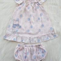 Бебешка рокля с гащички Мечо Пух  размер 6 месеца, снимка 9 - Бебешки рокли - 41005541