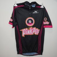 Дамска колоездачна тениска Jersey Bonfanti Pink Pop Размер S Made in Italy, снимка 1 - Спортна екипировка - 41889978