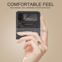 Samsung Galaxy Z Flip3 5G Ударойстойчив Кейс С Ринг И Плъзгащо Се Капаче За Защита На Камерата, снимка 9 - Калъфи, кейсове - 34447732