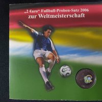 Пробен евро сет - Германия 2006 - Световно първенство по футбол, снимка 1 - Нумизматика и бонистика - 44422239
