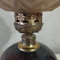 Стара настолна лампа, снимка 3 - Настолни лампи - 44279441