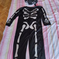 детски костюм скелет 7-10 години, снимка 1 - Детски комплекти - 41781222