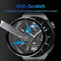 Huawei Watch GT3 / Pro / SE / 43 / 46 mm. / 5D Протектор за цял екран часовник, снимка 4 - Смарт гривни - 41025496