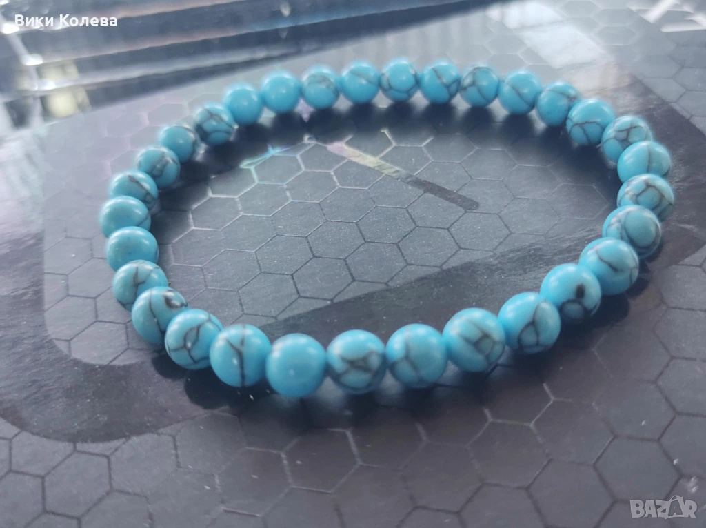 Гривна "Силата на Небето" –  Тюркоаз, снимка 1