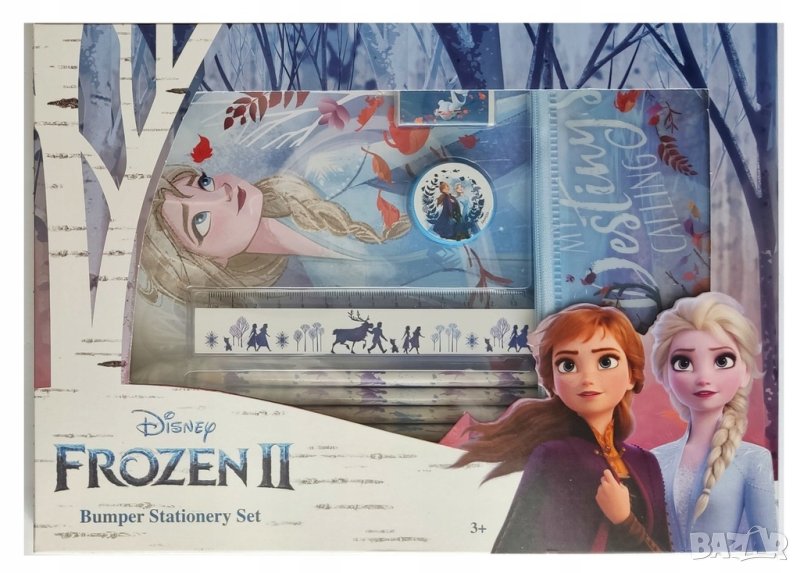 Disney Frozen II комплект за писане - 10-парче училище комплект, снимка 1