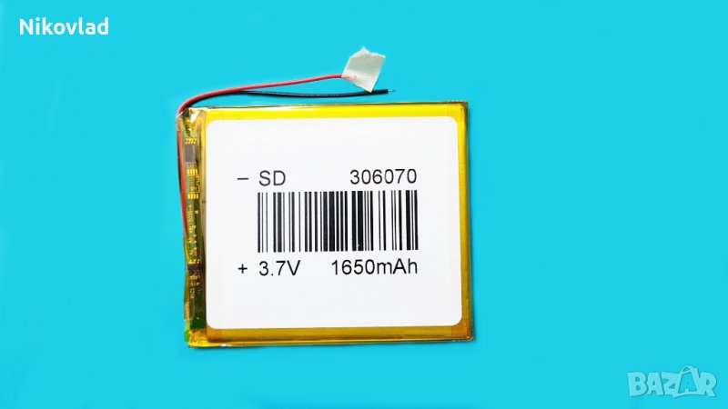 Батерия за електронна книга, таблет 1300 mAh 70x60x3mm, снимка 1