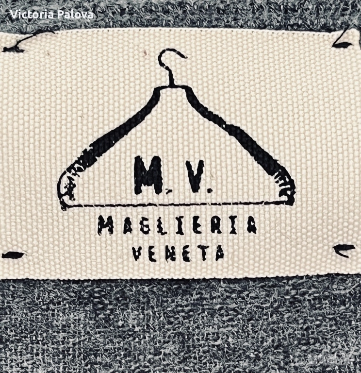 M. V. MAGLIERIA  VENETA - 100% екстра фин меринос пуловер, снимка 1