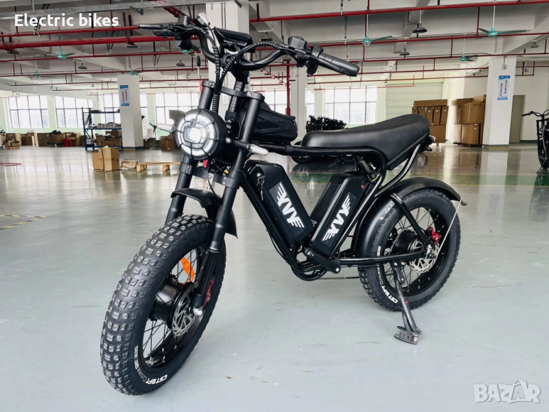 Електрически велосипед YVY C20Max (Q20 Pro) – 2000W, 40Ah, с две батерии, 20” Fatbike, снимка 1