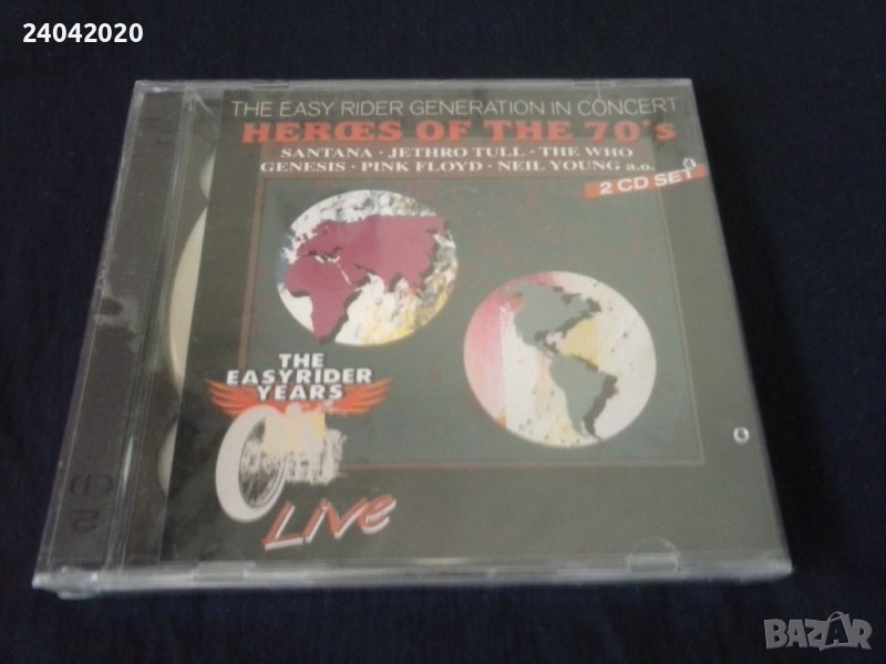 Heroes Of The 70's нов оригинален двоен диск, снимка 1