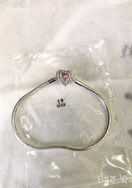 Гривна Пандора S925 19см, снимка 1